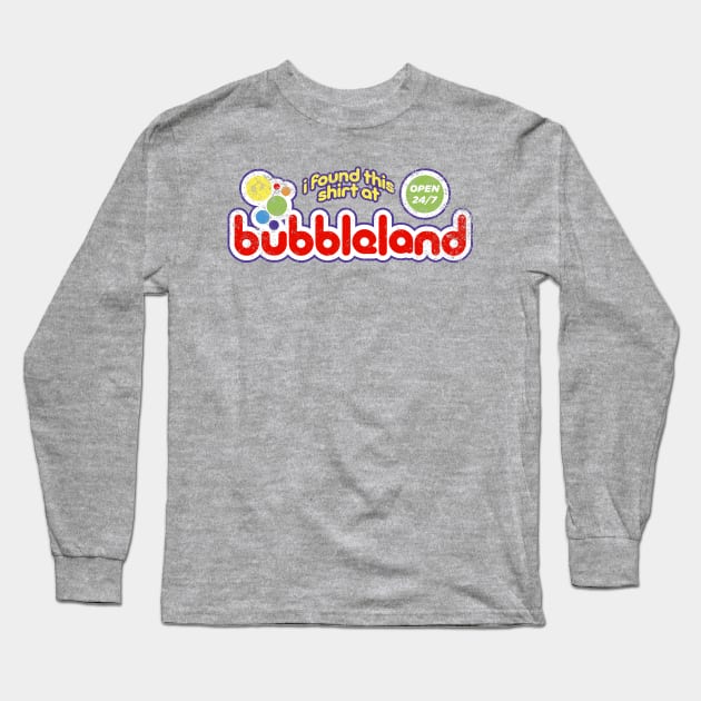 Bubbleland Long Sleeve T-Shirt by Cabin_13